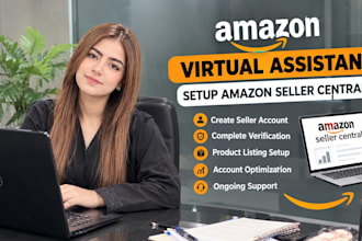 professionally set up amazon seller account, business and individual