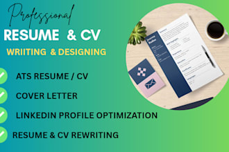 create a professional resume and job winning CV