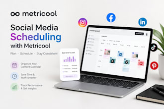 schedule social media post with metricool hootsuite manage post creation editing