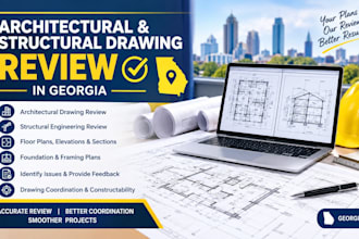 review architectural and structural drawing in georgia