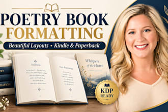 do poetry book formatting poetry book design poetry book cover poetry editing