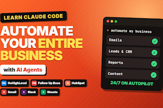 teach you how to automate your entire bussines with claude code ai agents