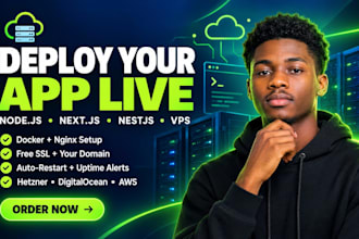 setup aws ec2 node js app deploy nextjs app on hetzner vps live site nginx