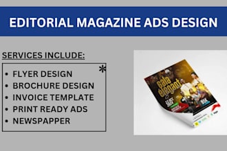 design magazine ads and print ads