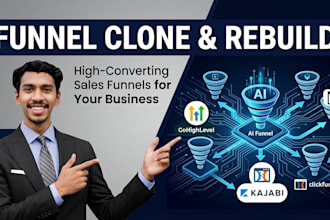 clone, copy, or rebuild any sales funnel from one builder to another