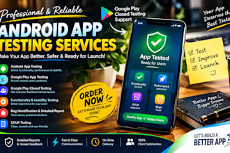 google app testing, android app testing, mobile app tester, closed testing