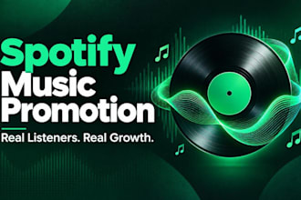 run spotify music promotion with ads and organic growth