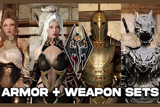 do custom skyrim se ae mods, fallout 4 mods, do custom 3d armor, weapon mods