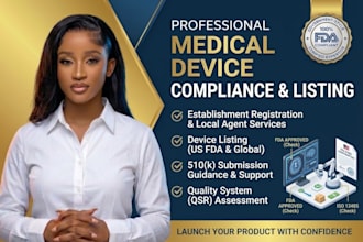 do fda cosmetic compliance, mocra registration, and device listing