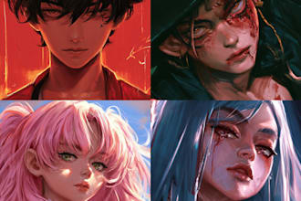 create awesome anime art