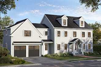 create 3d exterior rendering