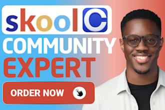 set up skool community, skool course content curriculum creation and migration
