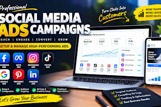 setup google tiktok lemon8 pinterest linkedin ads facebook meta ads advertising