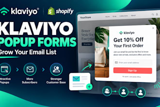 set up a klaviyo popup signup form for your shopify store