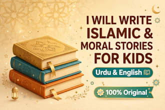write islamic stories,urdu stories and moral stories kids and adults