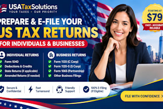 prepare and efile your US individual and business tax return