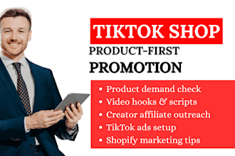 do tiktok shop promotion, tik tok shop manager and shopify marketing