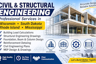 civil and structural engineering wisconsin south dakota rhode island mississippi