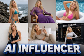 do ai influencer realistic ai model ai avatar for instagram, tiktok and fanvue