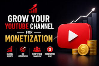 help you grow your youtube channel for monetization
