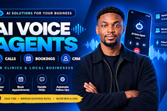 build synthflow vapi and retell ai voice agents for clinics and local businesses