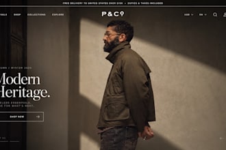 design shopify clothing website clothing store streetwear website