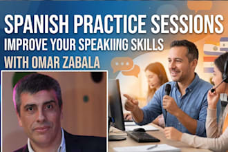 help you practice conversational spanish with a native speaker