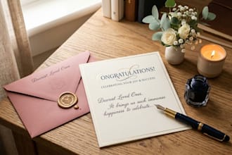 compose a congratulation letter for any celebration