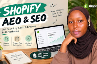optimize shopify product pages for answer engine optimization and ai search