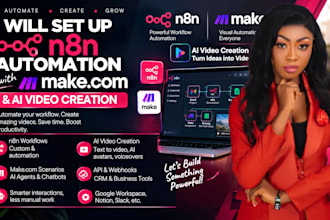 setup n8n video automation, ai tiktok , video editing, n8n youtube automation
