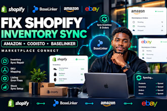 fix shopify amazon inventory sync marketplace connect codisto listing baselinker