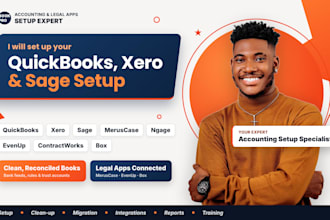 setup quickbooks ngage evenup meruscase contractwork box sage accounting xero