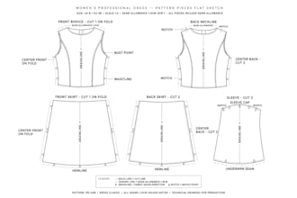 dress designer pattern making