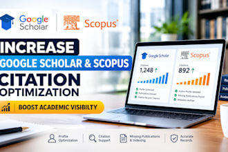 help backdate and increase scopus, google scholar citation