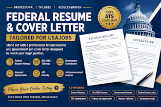 craft a tailored federal resume and cover letter