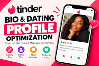 tinder bio dating optimization
