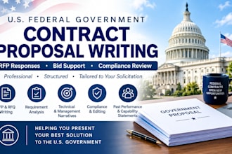 write winning government contract proposals USA federal bids and win contracts