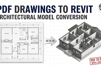 convert PDF drawings to accurate revit fast