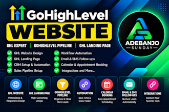 gohighlevel website, ghl expert, gohighlevel pipeline, and ghl landing page