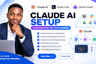 setup claude ai, claude code, claude cowork, claude ai automation