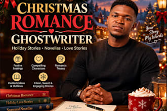 ghostwrite christmas romance stories, holiday love stories and novellas