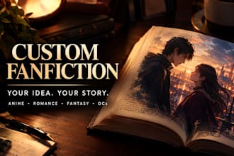 write custom fanfiction, anime stories, and original character fiction