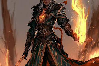 dnd character art and dnd character art