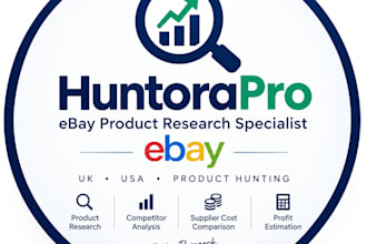 do ebay product research and product hunting
