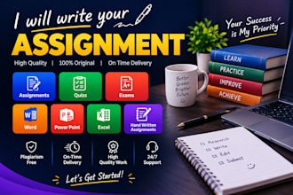 help you to write assignments ,case studies