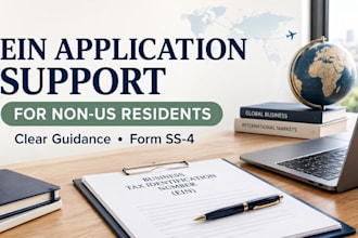 help you obtain ein for llc US and non US residents