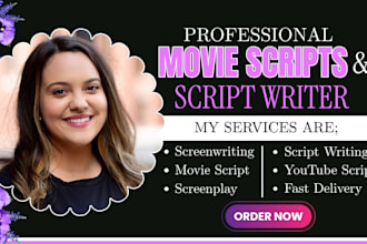 do screenplay scriptwriting, movie script feature film script edit tv series