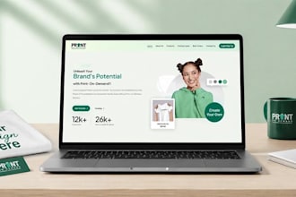 build a shopify print on demand store with printify or printful