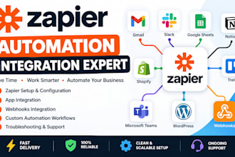 setup zapier automation zapier integration zapier webhooks expert