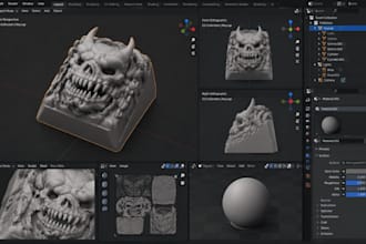 design artisan keycaps for mechanical keyboards and 3d printable stl files